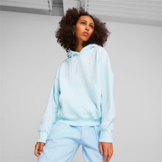 Худи женское PUMA Classics Oversized голубое L