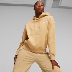 Худи женское PUMA Classics Oversized бежевое L