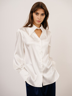 Блуза женская Модный дом Виктории Тишиной Амая белая S