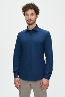 Рубашка мужская Cacharel G051GL0040SERENA синяя 42