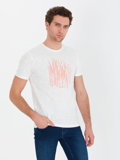 Футболка мужская Cacharel G051SZ0110JESE белая 2XL