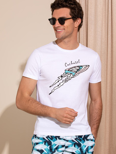 Футболка мужская Cacharel G051SZ0110FOGY белая M