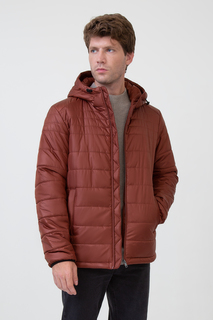 Зимняя куртка мужская Baon B5322702 коричневая 3XL
