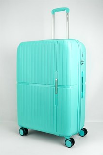Чемодан унисекс Sweetbags Cross мятный, 74x49x30 см