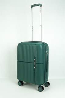 Чемодан унисекс Sweetbags Cross темно-зеленый, 55x38x22 см