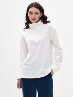 Толстовка женская MOM №1 MOM-0125F белая 3XL