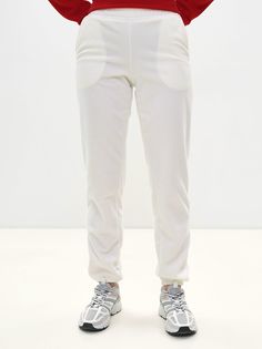 Спортивные брюки женские MOM №1 MOM-3150F белые 3XL