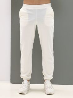 Спортивные брюки мужские MOM №1 MOM-88-3150F белые 3XL