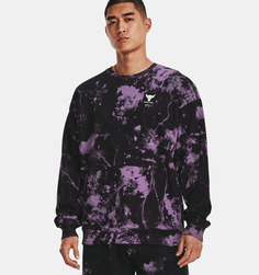 Толстовка Under Armour Ua Pjt Rk Dsrpt Rvl Prt Crw мужская, 77-1373566, Purple, размер MD