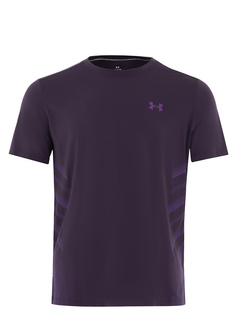 Футболка мужская Under Armour Iso-Chill Laser Heat Ss фиолетовая XL