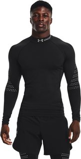 Лонгслив Under Armour Ua Cg Armour Novelty Mock мужской,77-1373828,Black,размер LG