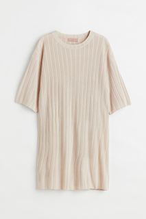 Джемпер женский H&M 1080346001 бежевый S