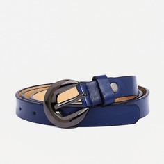 Ремень женский 9720479 синий, 110х2 см No Brand