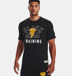 Футболка Under Armour Pjt Rock Ba Graphic Ss 2 мужская, 77-1377758, Black-White, размер SM