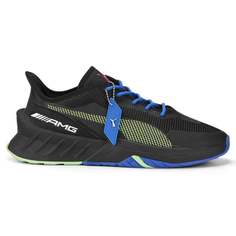 Кроссовки Puma Mapf1 AMG Maco SL для мужчин, размер 41, 30747102, Black-Royal Sapph