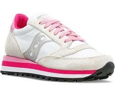 Кроссовки Saucony для женщин, размер 38,5, белый-серый-розовый-30, S60530