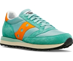 Кроссовки Saucony для мужчин, размер 43, зелёный-оранжевый-66, S70539