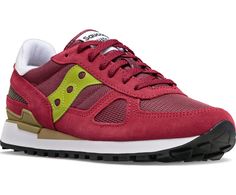 Кроссовки Saucony для мужчин, размер 40,5, винный-зелёный-821, S2108