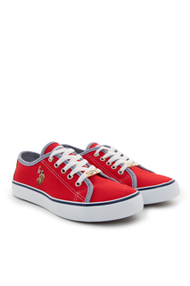 Кеды женские U.S. POLO Assn. S082SZ0330Y22MODESTO_VR красные 36 RU