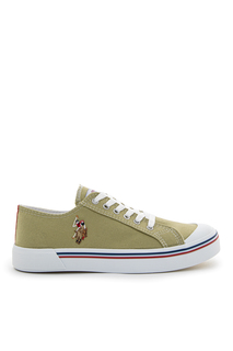 Кеды мужские U.S. POLO Assn. S081SZ0330Y22LINEN_VR хаки 41 RU