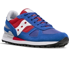 Кроссовки Saucony для мужчин, размер 46, голубой-серый-малиновый-823, S2108