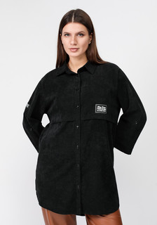 Рубашка женская VeraVo 311142 черная 50 RU
