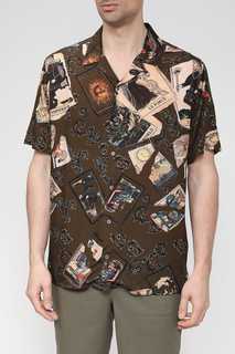 Рубашка мужская Loft LF2031771 хаки XL