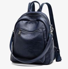 Сумка-рюкзак женская Fern M-023 синий