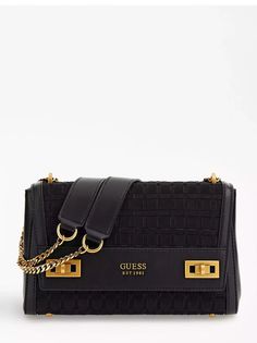 Сумка кросс-боди женская Guess, WS787019, чёрная