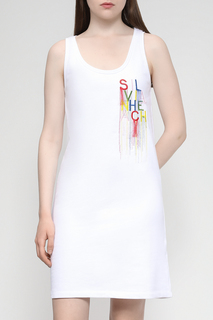 Платье женское Silvian Heach GPP23038VE белое XS