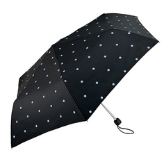 Зонт женский Fulton L553 черный/горох