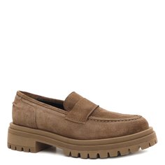 Лоферы женские J.j.delacroix MOCASSINO FL коричневые 35 EU
