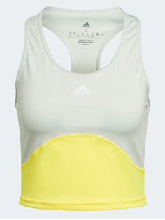 Топ женский Adidas HM3896 желтый S