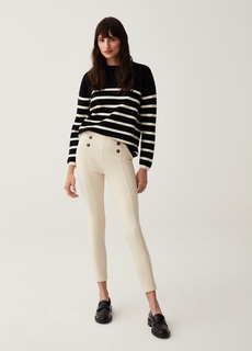 Брюки OVS для женщин, белые, размер S, 1827817