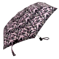 Зонт женский Fulton L501 розовый/черный