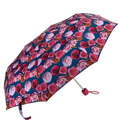 Зонт женский Fulton L354 синий/розовый