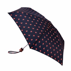 Зонт женский Fulton L501 красный/синий