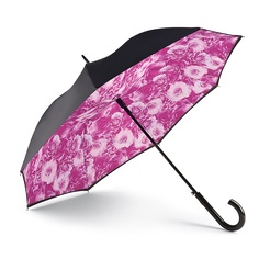 Зонт женский Fulton L754 розовый/черный