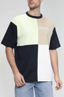 Футболка мужская Marc OPolo Denim 362236451292 синяя 2XL
