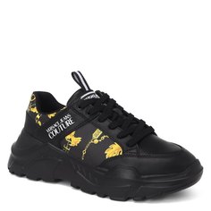 Кроссовки мужские Versace Jeans Couture 75YA3SC2 черные 42 EU