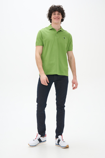 Футболка мужская U.S. POLO Assn. G081SZ0110RANJA-R зеленая XS