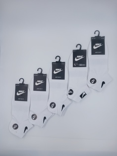 Комплект носков мужских Nike CA-16-1 белых 41-47 5 пар