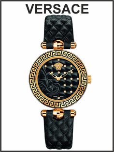 Наручные часы женские VERSACE VQM100016 черные