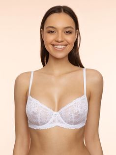 Бюстгальтер женский LUCE DEL SOLE 0903LS белый 80C