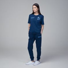 Спортивные брюки женские ФК Динамо Москва 02DBB20 синие S