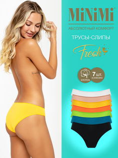 Комплект трусов женских Minimi MF221 разноцветных XS