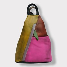 Рюкзак женский 5690 разноцветный, 34,5x28,5x13,5 см No Brand