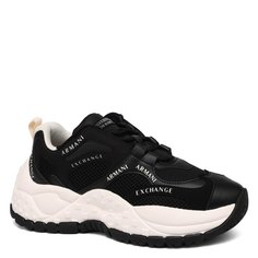 Кроссовки женские Armani Exchange XDX120 черные 38 EU