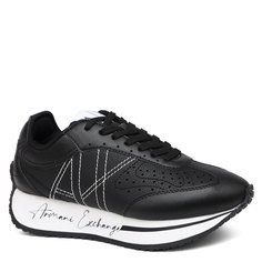 Кроссовки женские Armani Exchange XDX121 черные 37 EU