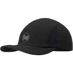 Buff 5 PANEL GO CAP SOLID BLACK Бейсболка беговая Черный L/XL